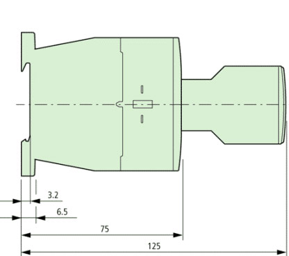 DILM7 Side Dimensions