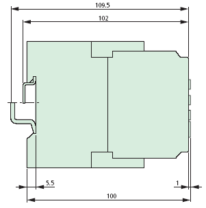 EMR4-RDC-1-A Dimensions