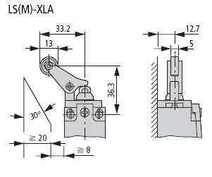 LSM-XLA Dimensions