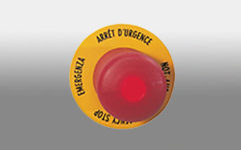 Klöckner Moeller arrêt d'urgence-Palpeur EMERGENCY STOP Button herméti boutons poussoir 1s+1ö ip65 