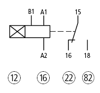 ETR4-69-A Timing Relay Circuit Diagram with B1