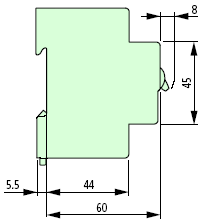 FAZ-1N-C1 dimensions