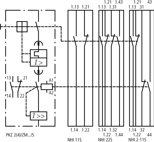 NHI11S-PKZ2 Circuit Diagram