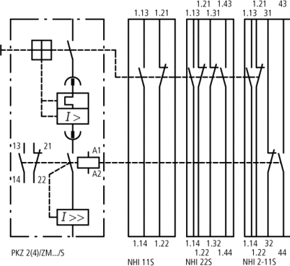 NHI2-11S-PKZ2 Circuit Diagram