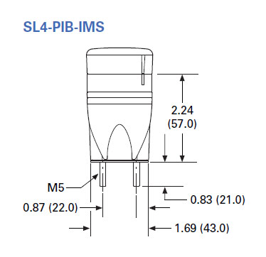 SL4-PIB-IMS Dimensions
